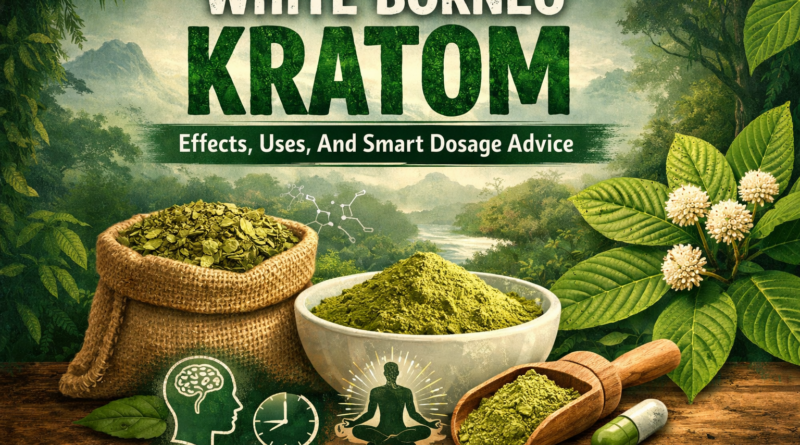 White Borneo Kratom Effects, Uses, And Smart Dosage Advice