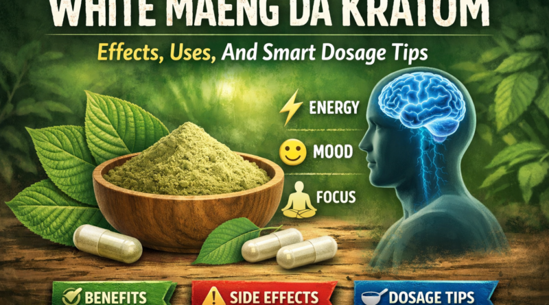 White Maeng Da Kratom Effects, Uses, And Smart Dosage Tips
